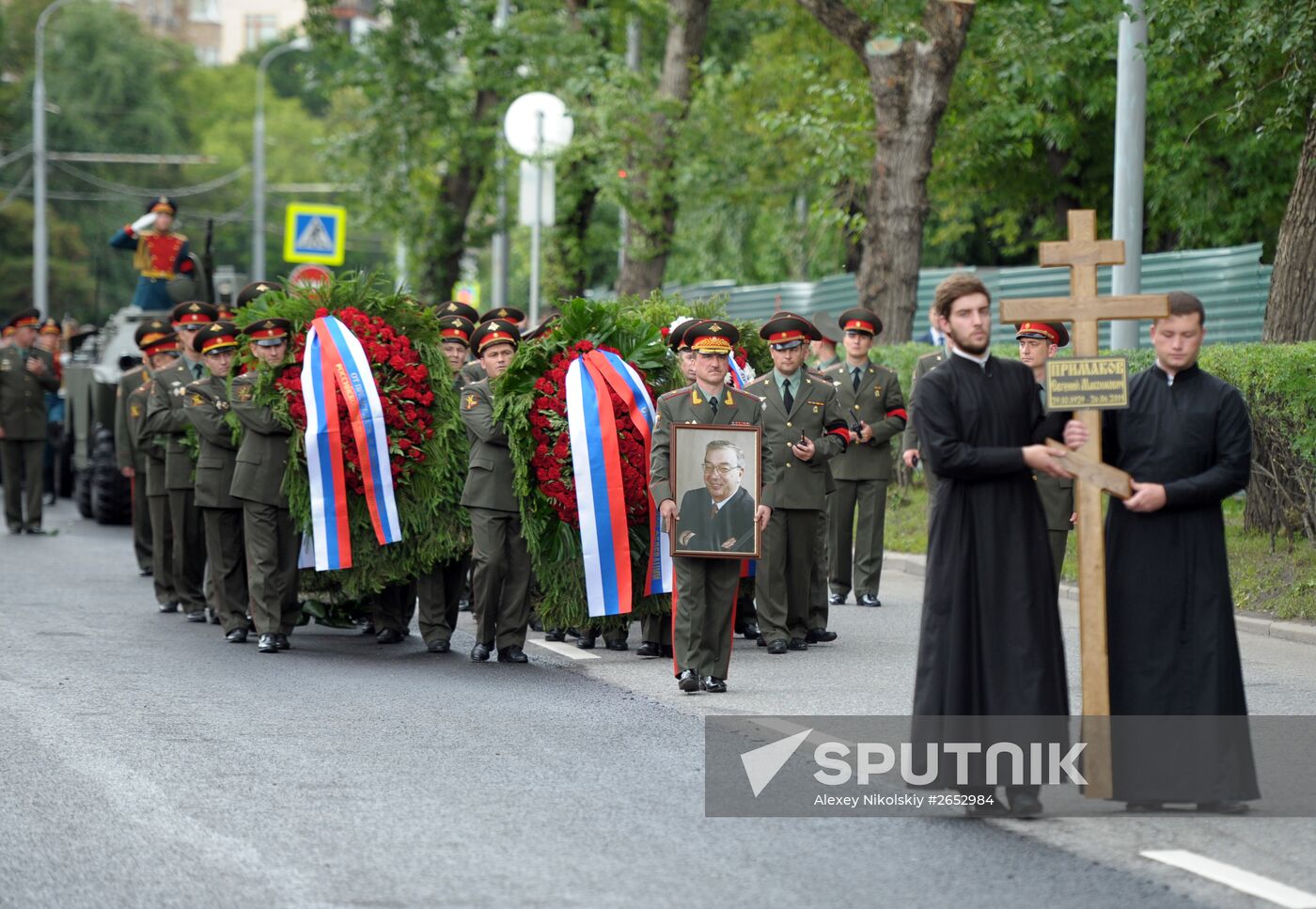 Farewell ceremony for Yevgeny Primakov
