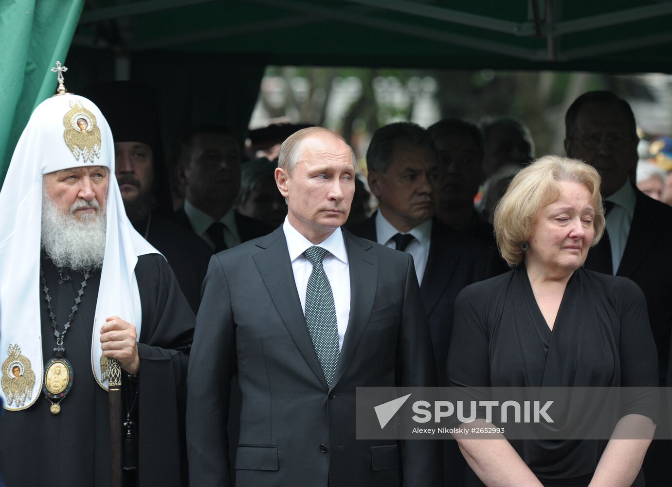 Farewell ceremony for Yevgeny Primakov