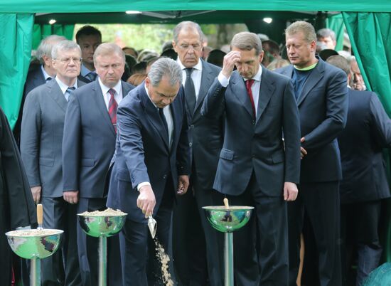 Farewell ceremony for Yevgeny Primakov