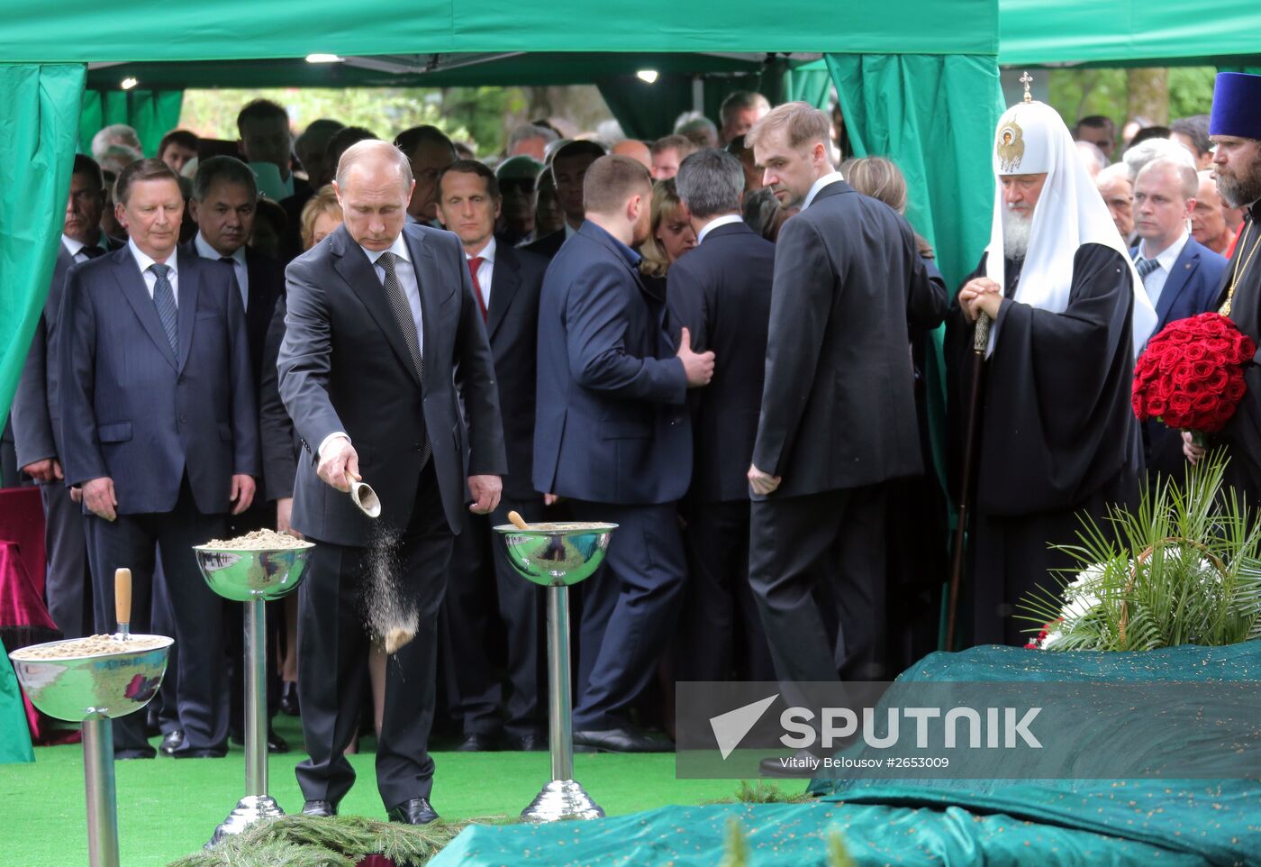 Farewell ceremony for Yevgeny Primakov