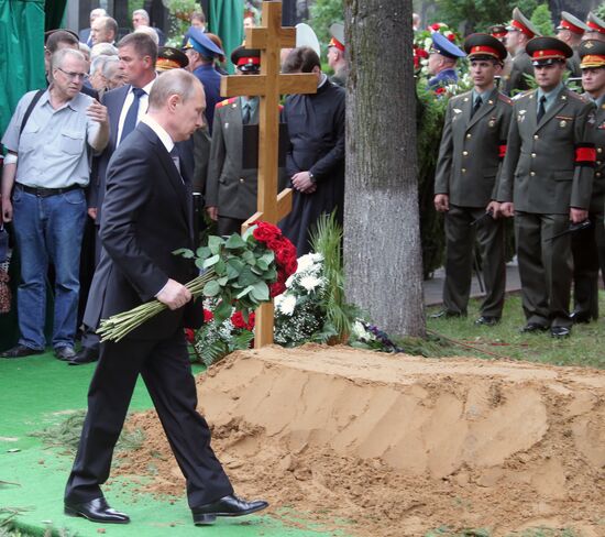 Farewell ceremony for Yevgeny Primakov