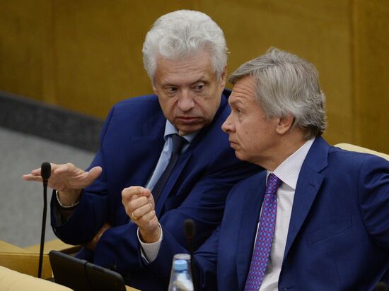 Plenary meeting of the State Duma of the Russian Federation