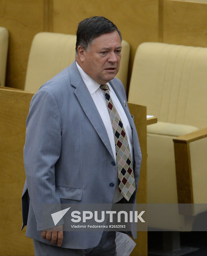 Plenary meeting of the State Duma of the Russian Federation