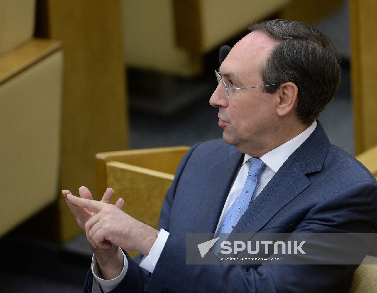 Plenary meeting of the State Duma of the Russian Federation