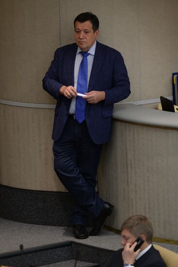 Plenary meeting of the State Duma of the Russian Federation