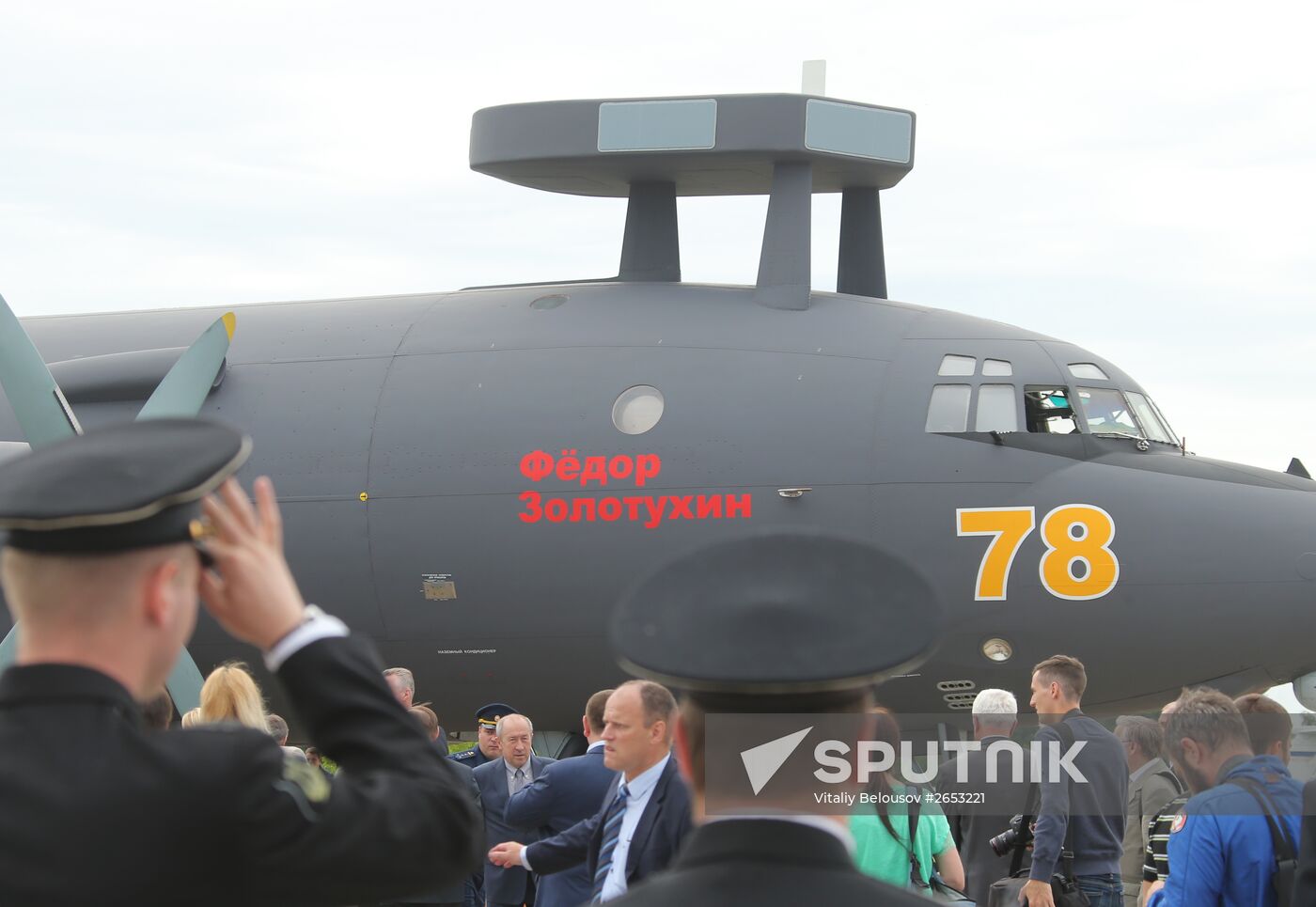 Naming an Ilyushin Il-38N May / Dolphin maritime patrol and anti-submarine warfare aircraft after Fyodor Zolotukhin