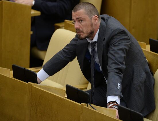 Plenary meeting of the State Duma of the Russian Federation