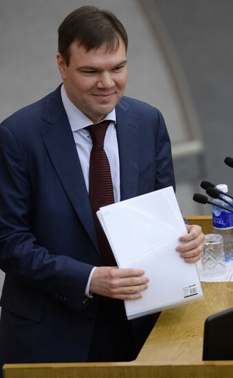 Plenary meeting of the State Duma of the Russian Federation