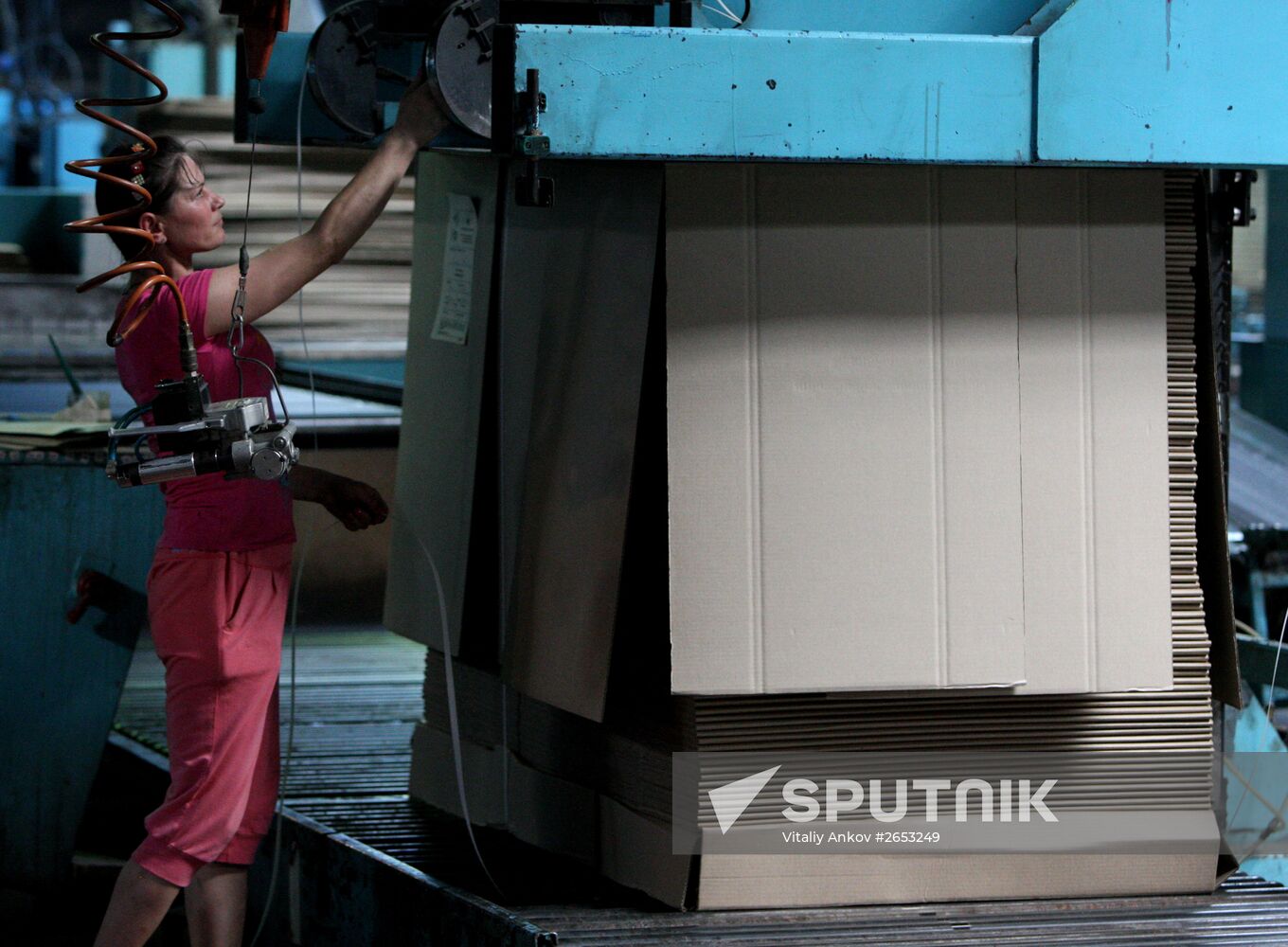 The work of the Ussuri Cardboard Integrated Works
