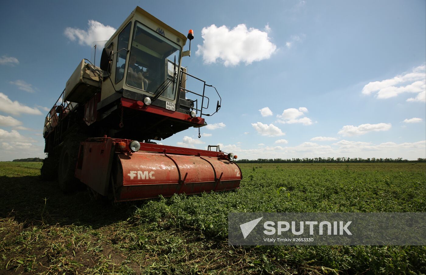 Legume conservation at Bonduelle-Kuban enterprise