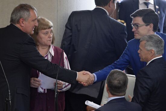 State Duma plenary meeting