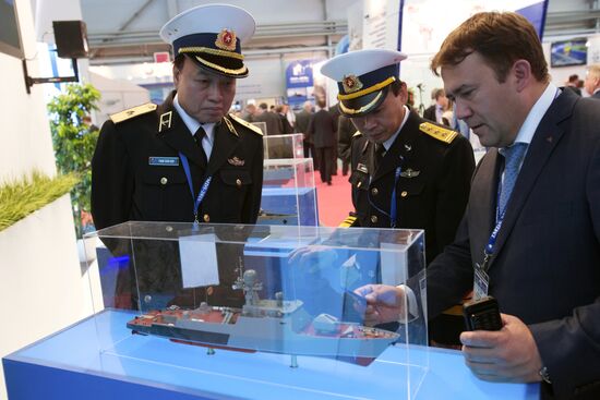 International Maritime Defense Show in St. Petersburg