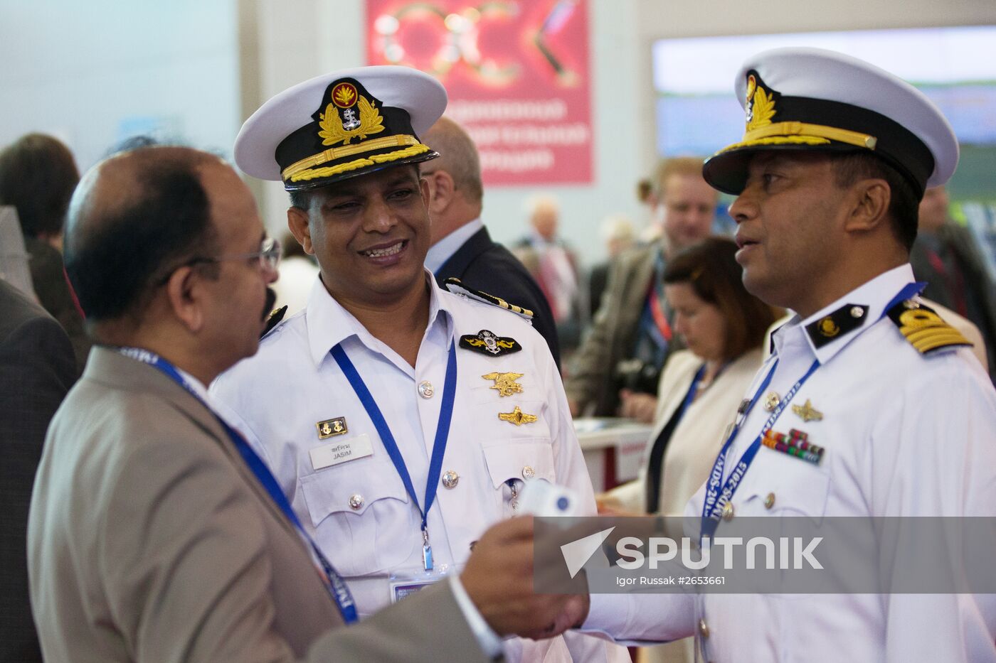 International Maritime Defense Show in St. Petersburg