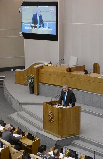 State Duma plenary meeting