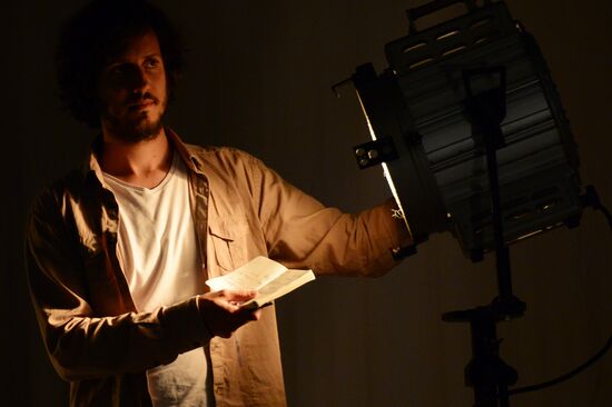 Doppelganger (Doubles) play run-through at Chekhov International Theater Festival