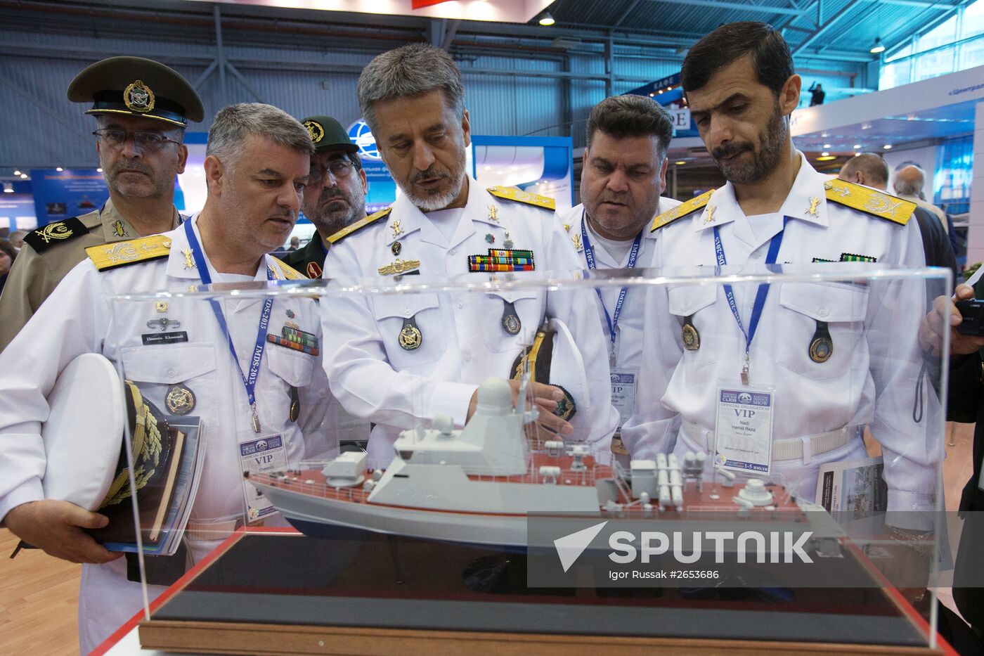 International Maritime Defense Show in St. Petersburg
