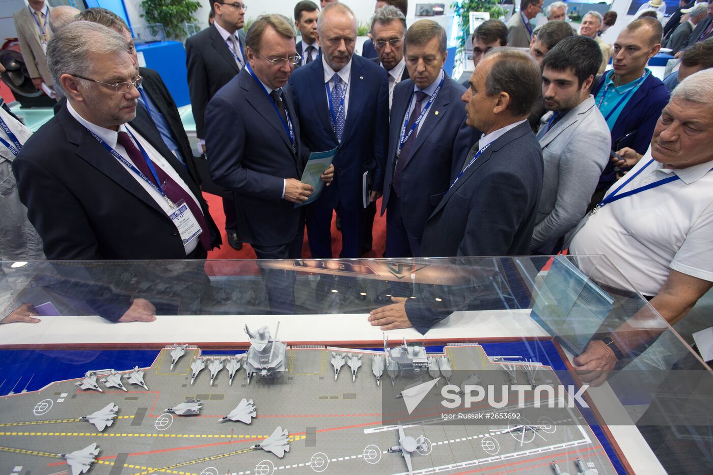 International Maritime Defense Show in St. Petersburg