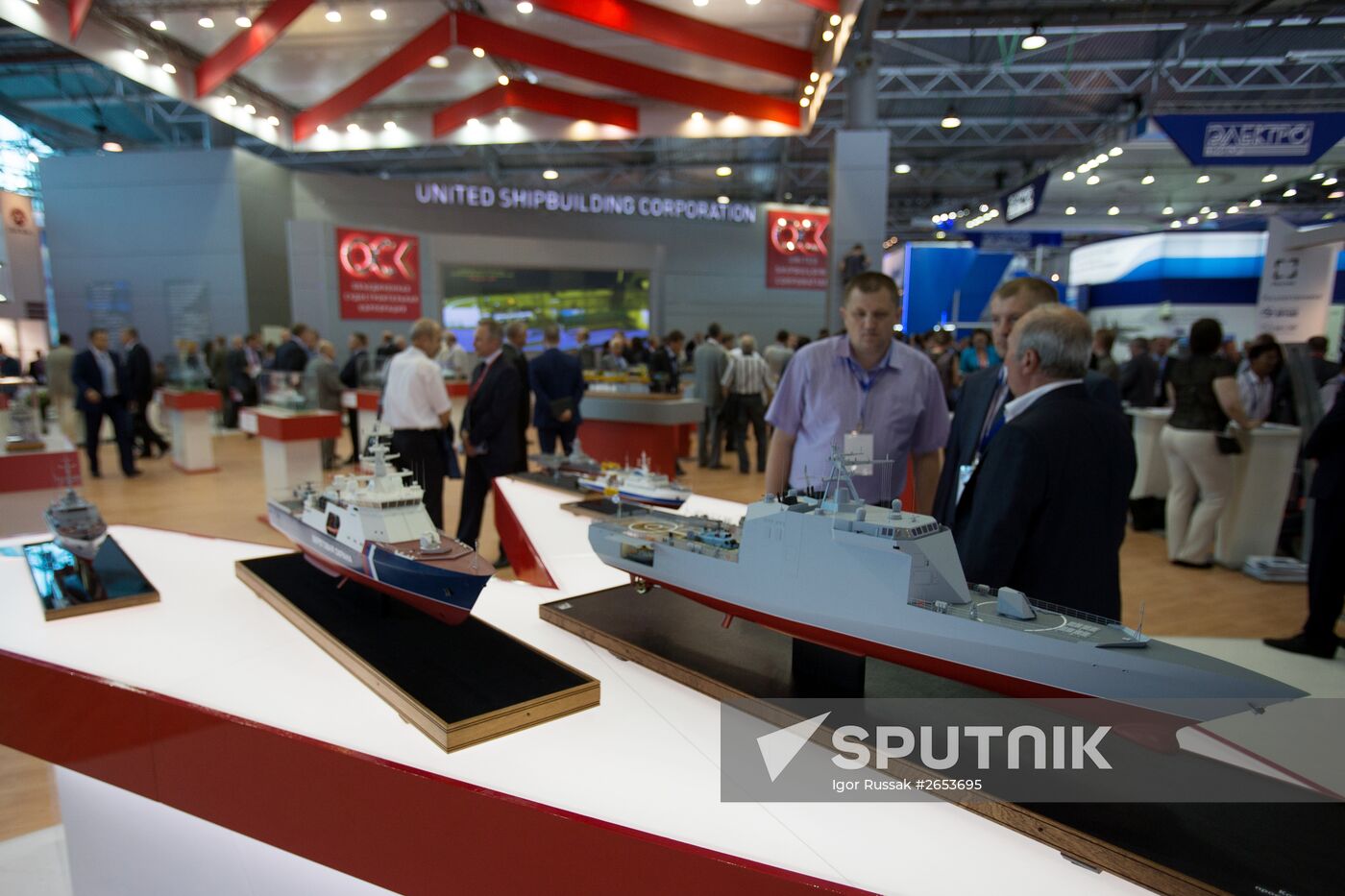 International Maritime Defense Show in St. Petersburg