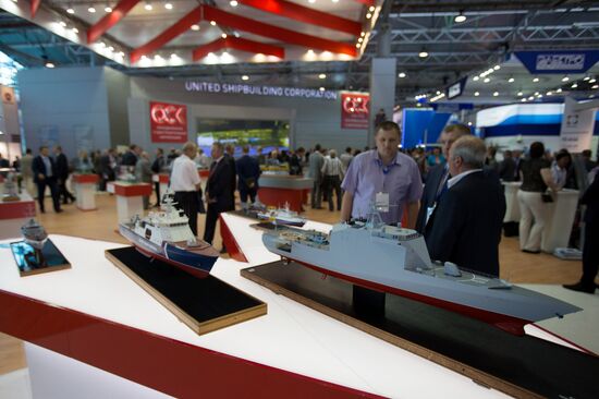 International Maritime Defense Show in St. Petersburg