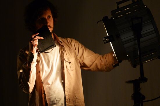 Doppelganger (Doubles) play run-through at Chekhov International Theater Festival