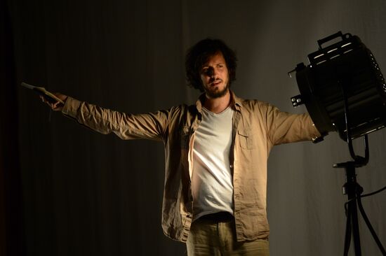 Doppelganger (Doubles) play run-through at Chekhov International Theater Festival