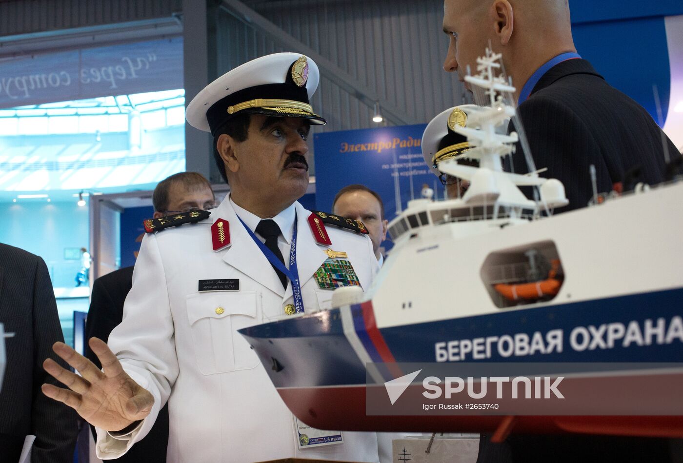 International Maritime Defense Show in St. Petersburg