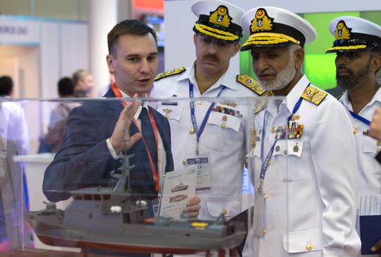 International Maritime Defense Show in St. Petersburg