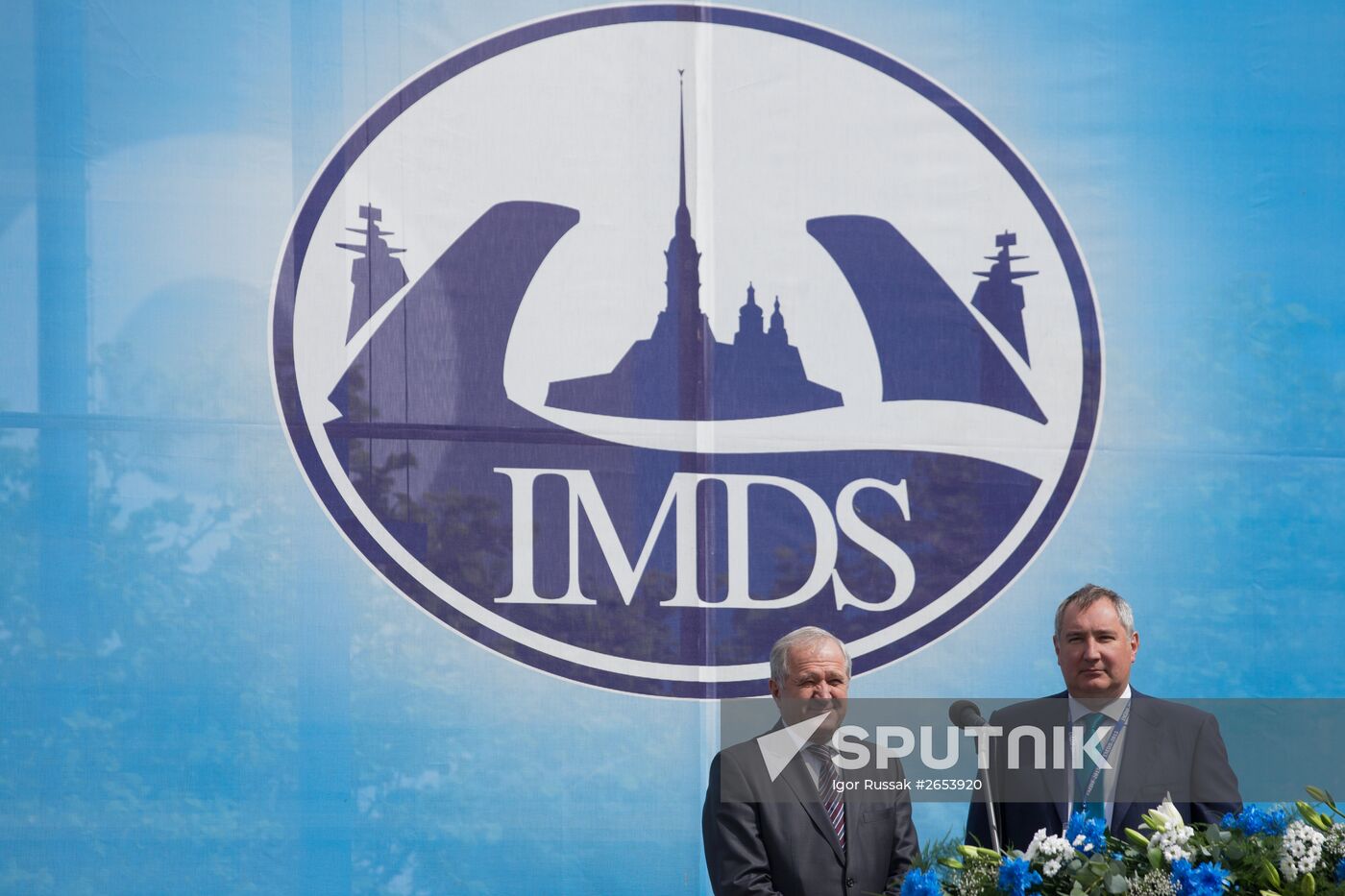 Opening of 2015 International Maritime Defense Show