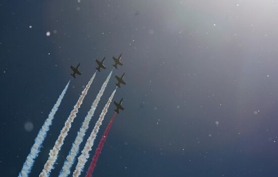 Opening of 2015 International Maritime Defense Show