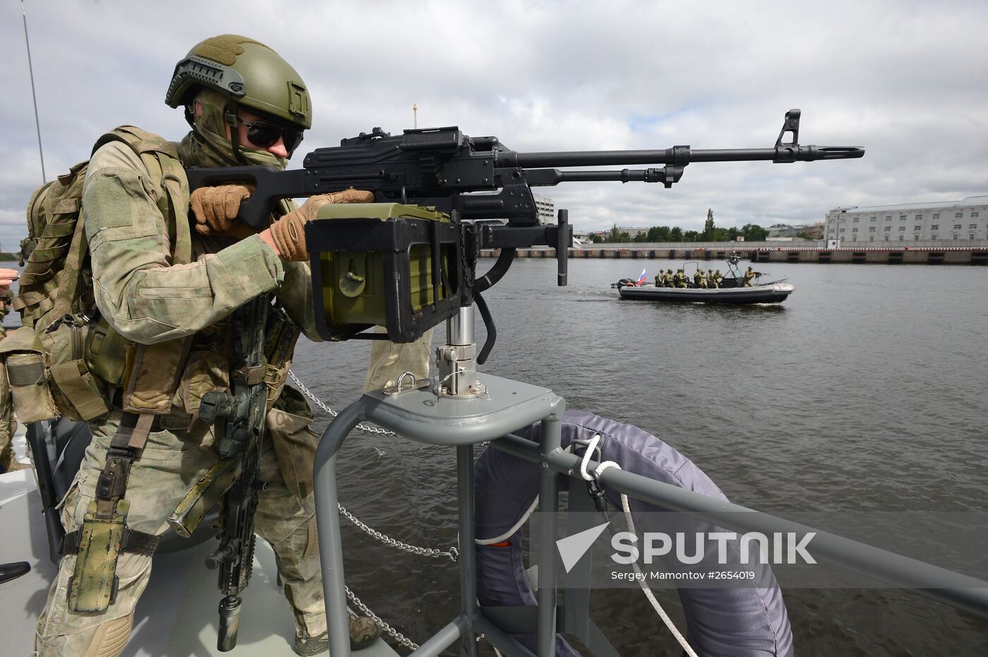 Opening of 2015 International Maritime Defense Show