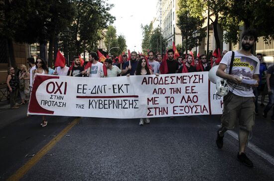 Protests in Greece