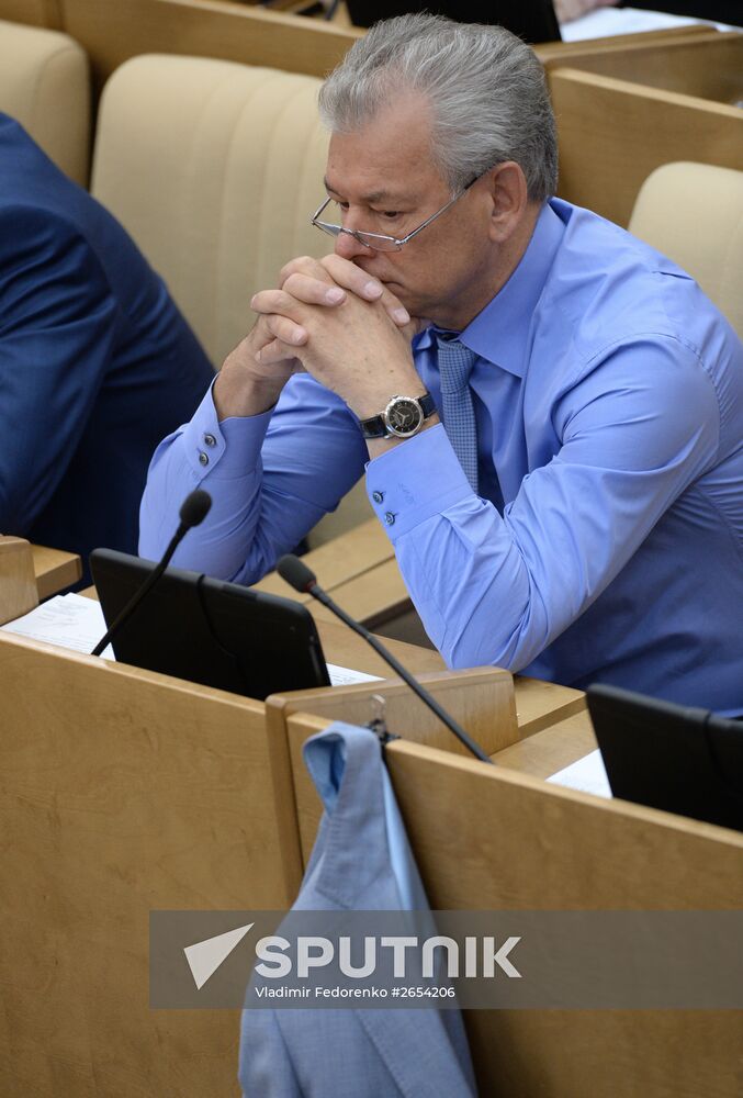 State Duma plenary meeting
