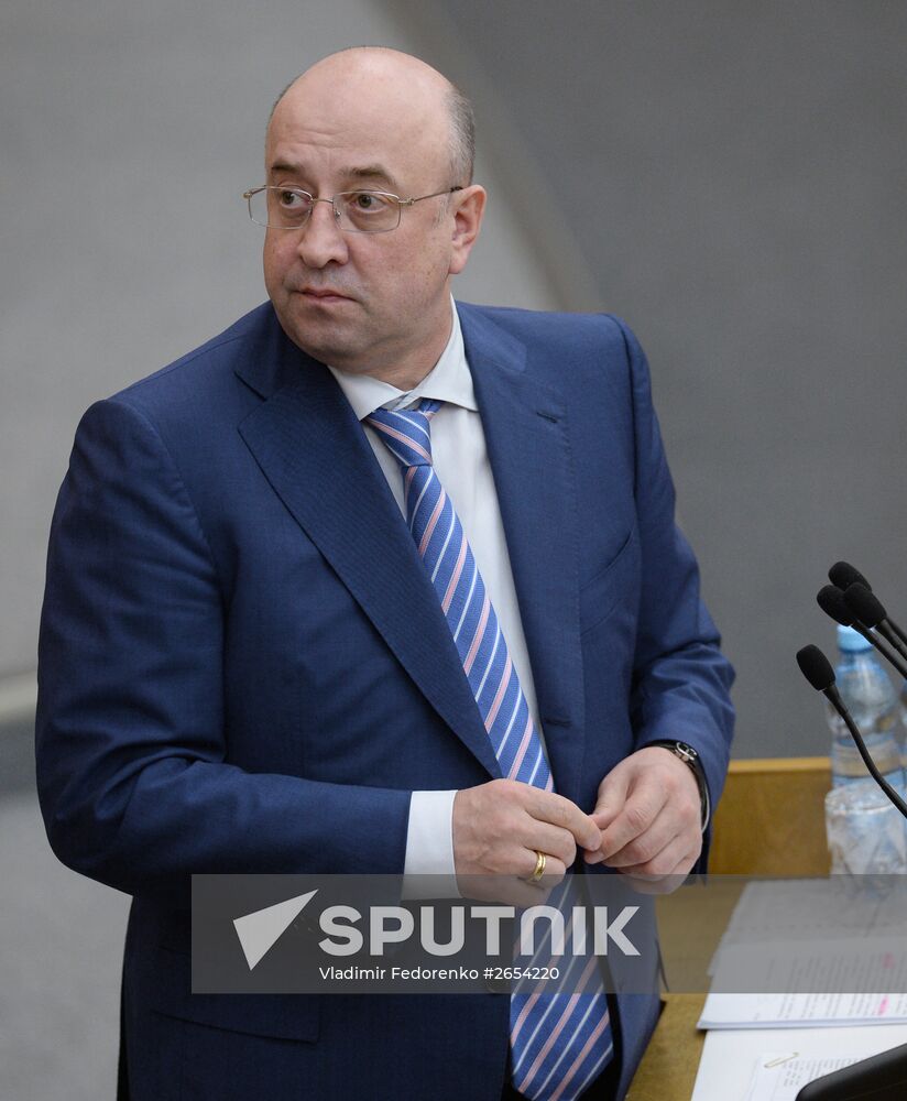 State Duma plenary meeting