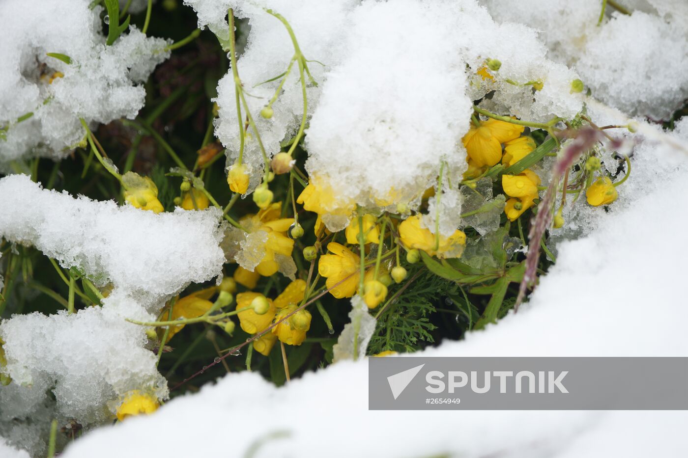 Snow in Vorkuta