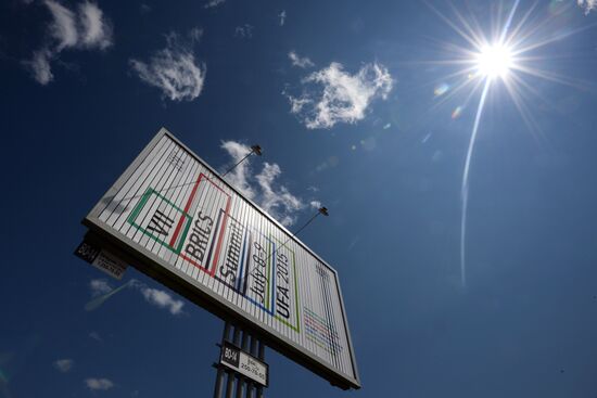 Ufa ahead of the BRICS/SCO summits