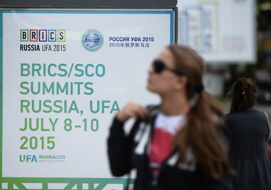 Ufa in anticipation of SCO and BRICS summits