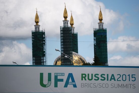 Ufa in anticipation of SCO and BRICS summits