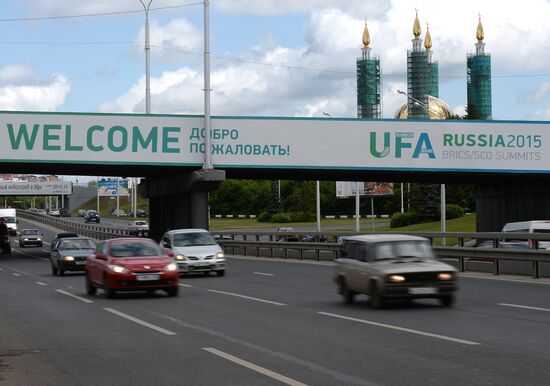 Ufa in anticipation of SCO and BRICS summits