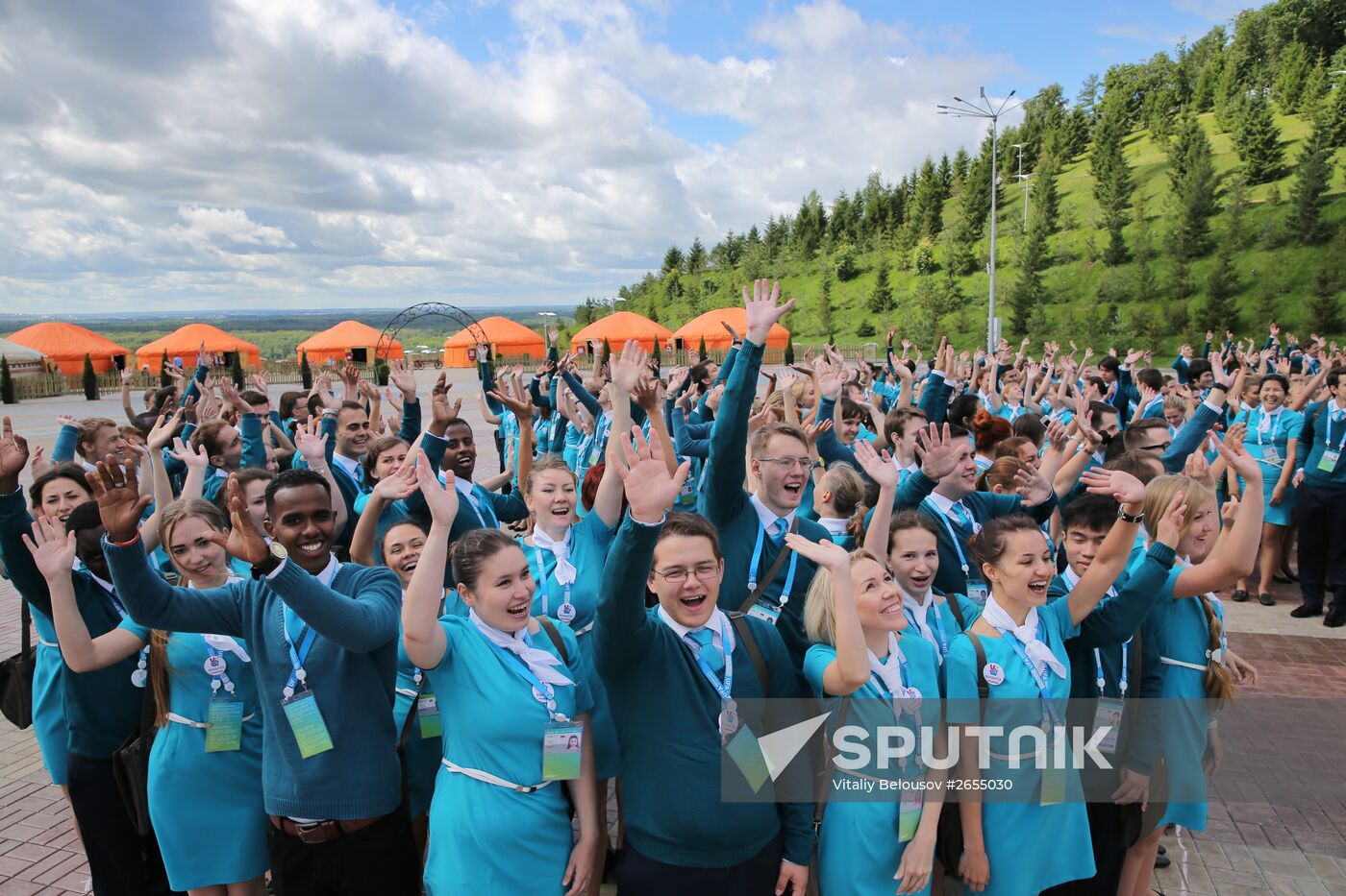 Volunteers at BRICS/SCO summits