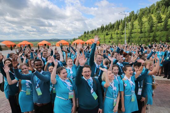 Volunteers at BRICS/SCO summits