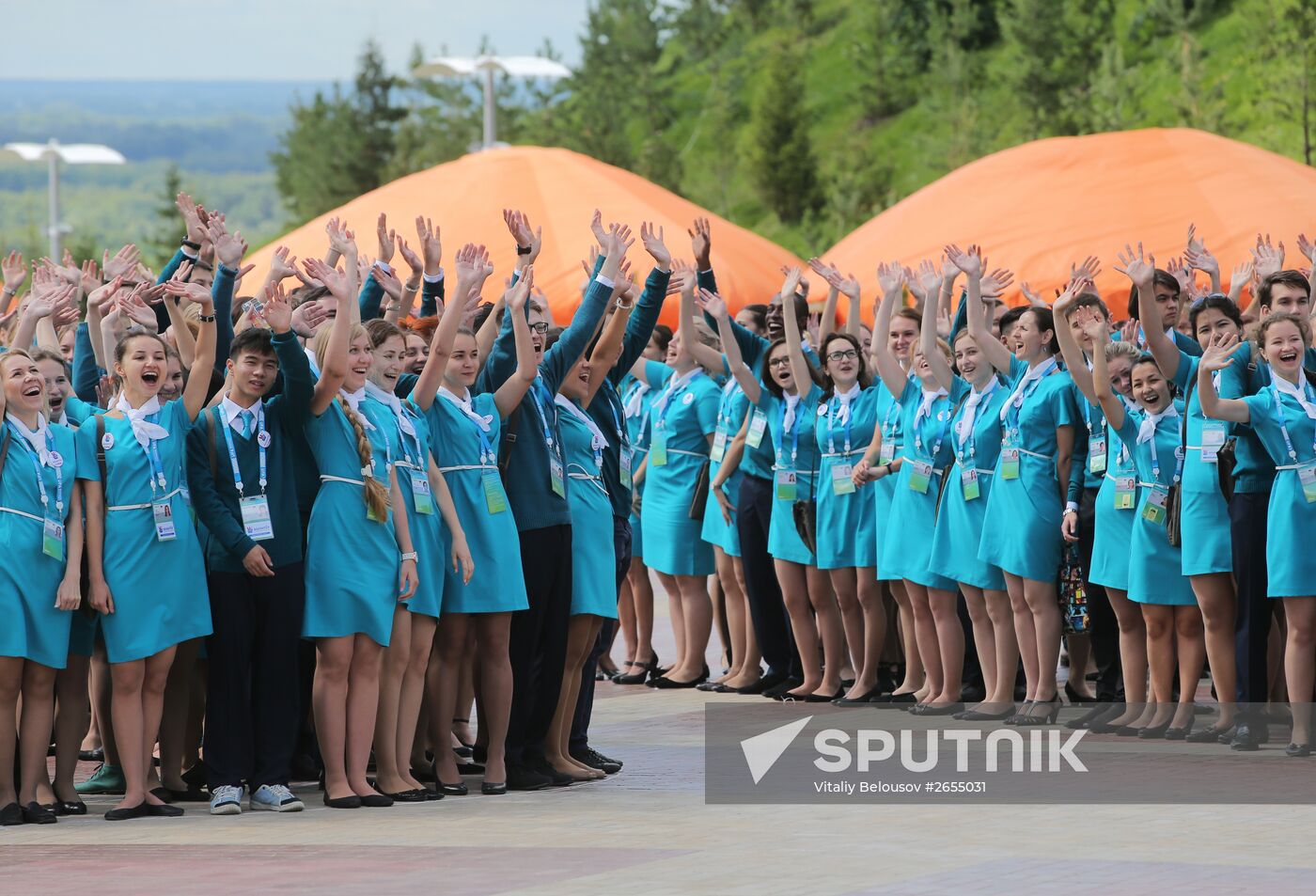 Volunteers at BRICS/SCO summits