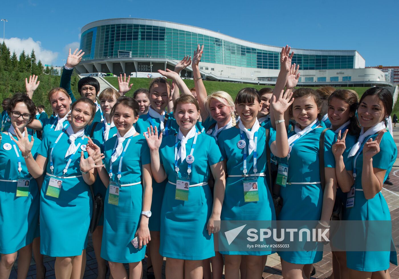 Volunteers at BRICS/SCO summits