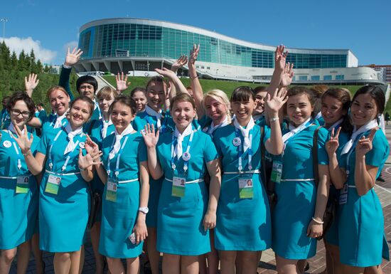 Volunteers at BRICS/SCO summits