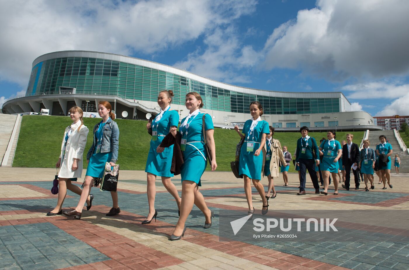 Volunteers of SCO and BRICS summits