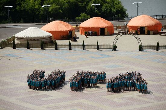 Volunteers of SCO and BRICS summits