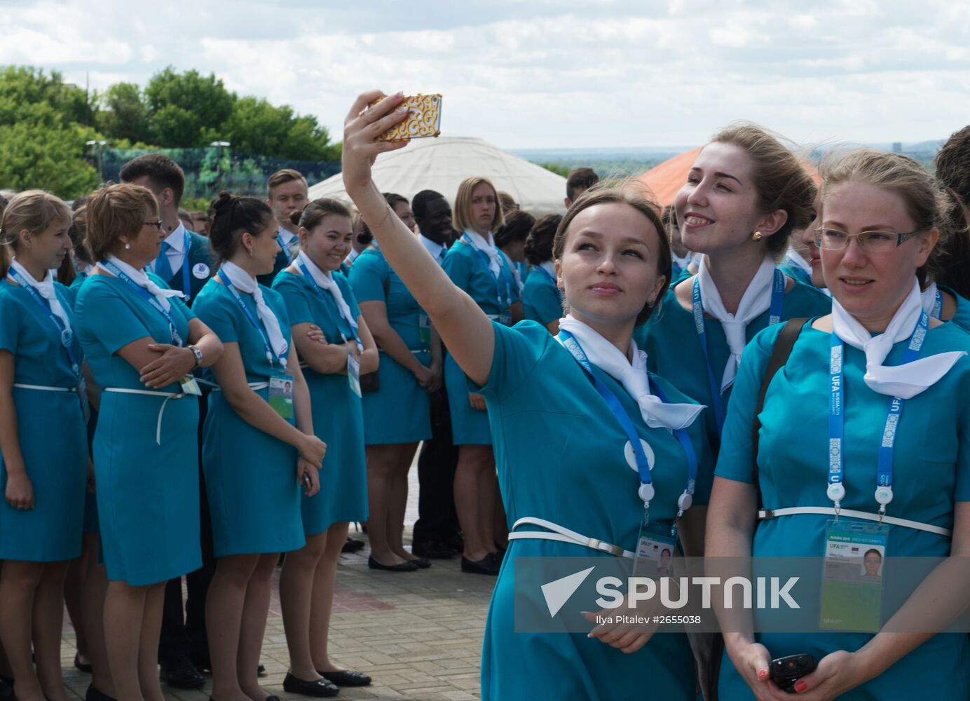 Volunteers of SCO and BRICS summits