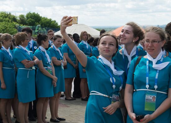 Volunteers of SCO and BRICS summits