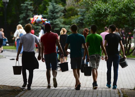 Ivan Kupala Day in Novosibirsk