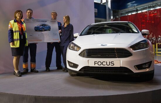 Manufacturing new Ford Focus model in Vsevolzhsk