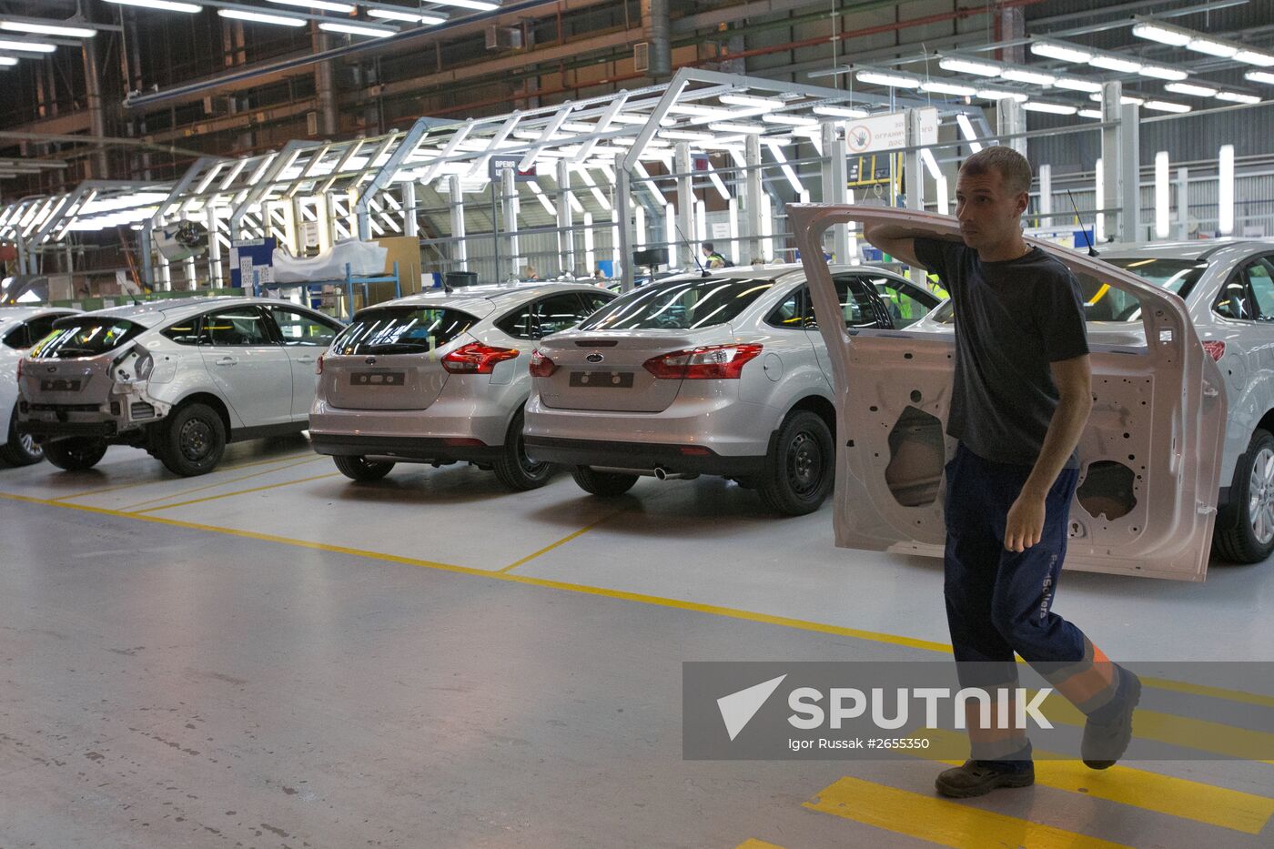 Manufacturing new Ford Focus model in Vsevolzhsk